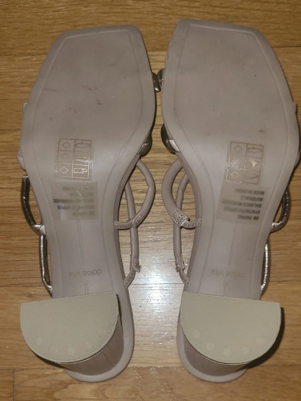 Dolce Vita Parris Knotted Block Heel Sandals